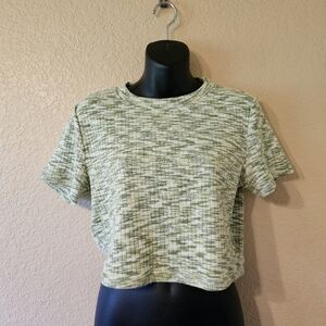 H&M Ribbed Crop Top